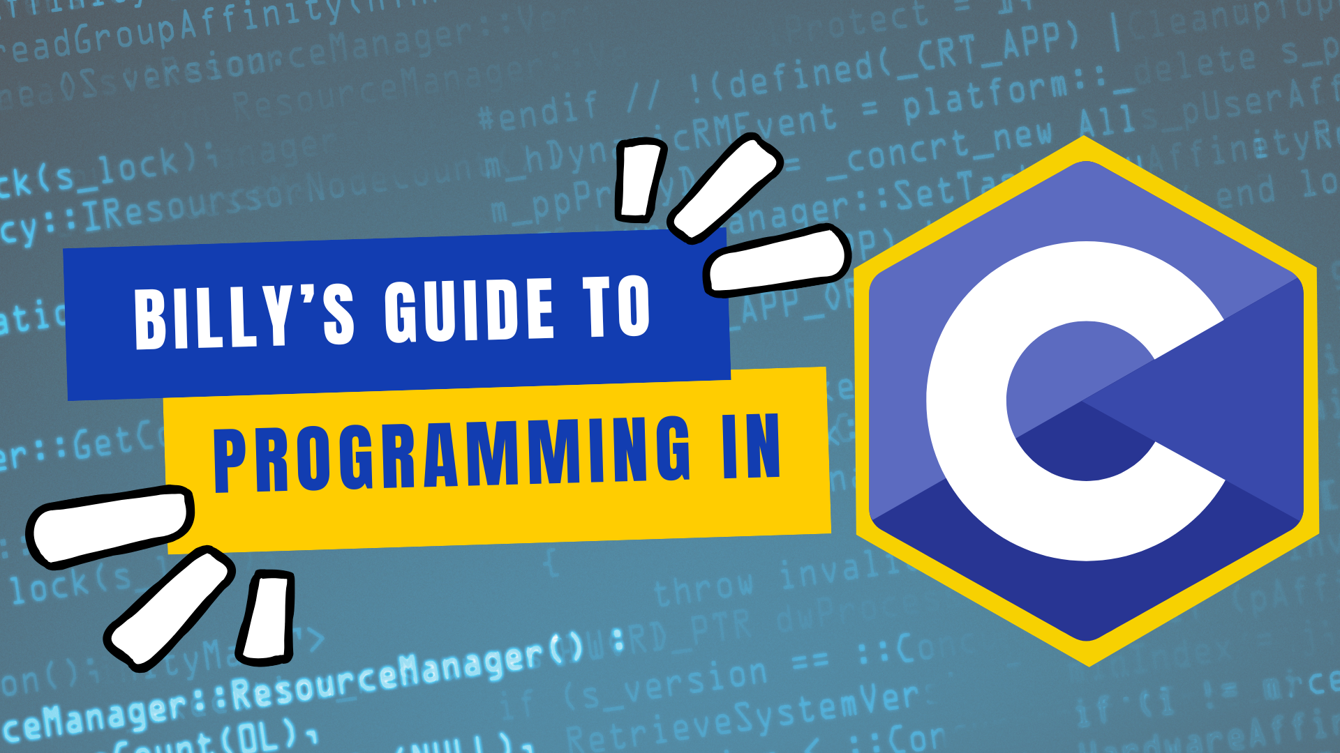 billy's guide to programming in c
