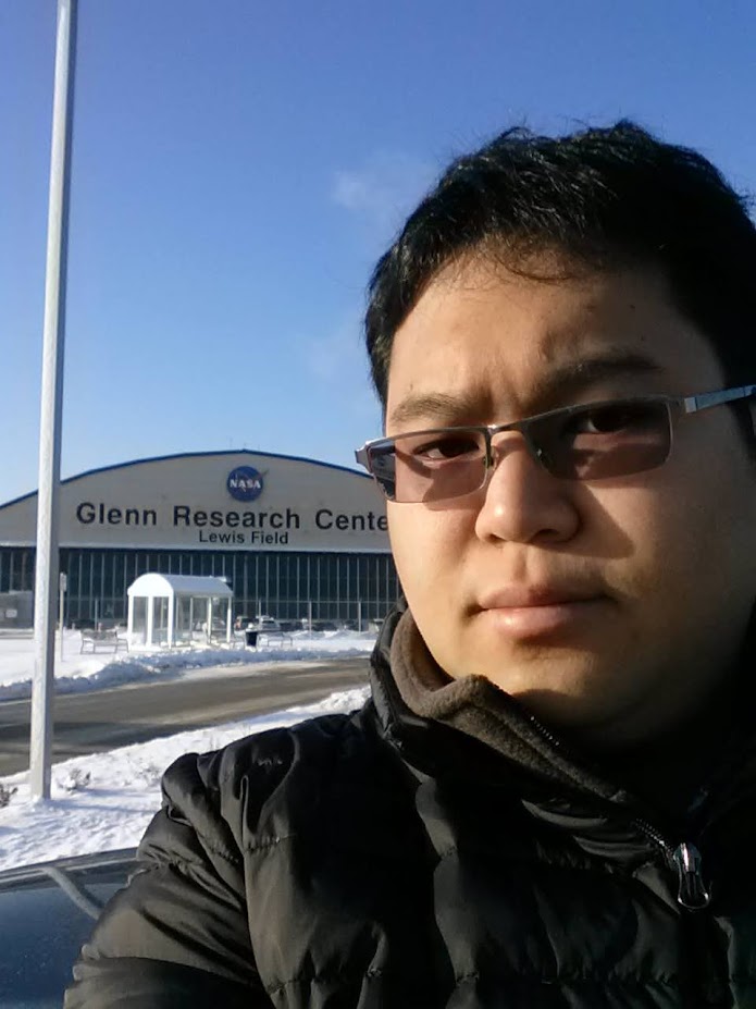 billy hau at nasa glenn research center