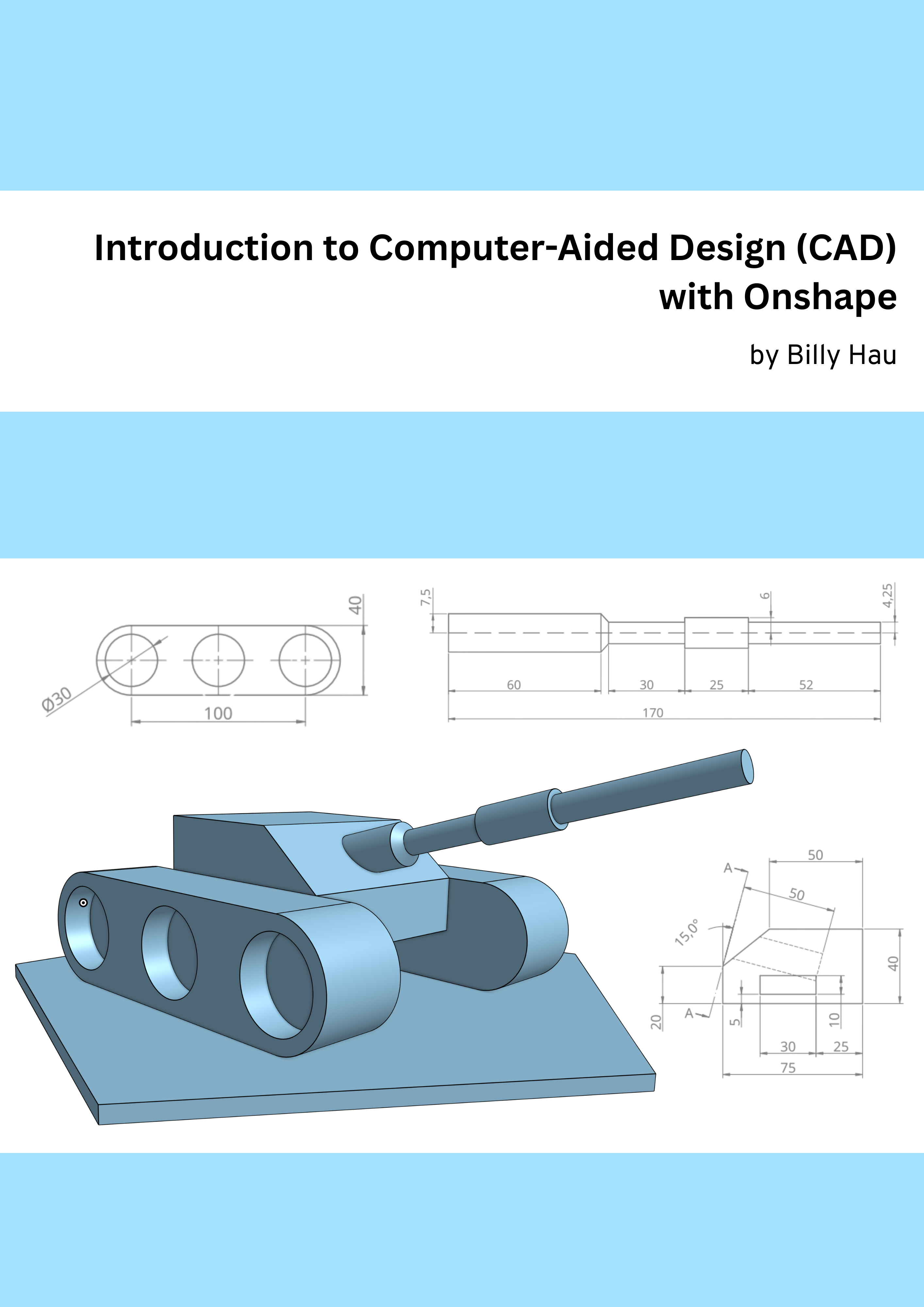 Introduction to Computer-Aided Design (CAD) with OnShape Free eBook