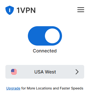 1vpn usa west